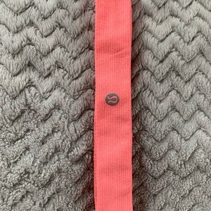 Lululemon pink headband